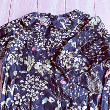 Load image into Gallery viewer, Floral Summer Rompers - Navy