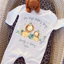 Load image into Gallery viewer, Father’s day gift, New Dad gift, First Father’s day babygrow, First Father’s day baby vest, Our first Father’s day, Best Daddy in the World
