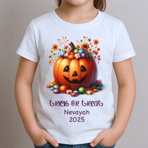 Personalised First Halloween Baby Vest My first Halloween Babygrow Pumpkin Baby's First Halloween Trick or Treat 1st Halloween Personalised Romper