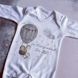 First Grandchild announcement, First Grandparents, First Grandchild Baby Vest, Grandad to be, First Nana, 1st time Grandma, First Grandbaby