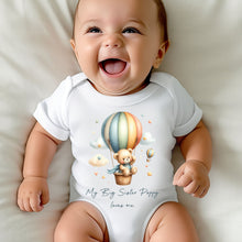 Load image into Gallery viewer, I Love My Brother Baby Vest, Personalised Sibling Bodysuit, Babygrow, Newborn Pregnancy Announcement, Going to be a Big Sister Nana Grandad

