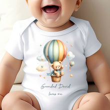 Load image into Gallery viewer, I Love My Brother Baby Vest, Personalised Sibling Bodysuit, Babygrow, Newborn Pregnancy Announcement, Going to be a Big Sister Nana Grandad
