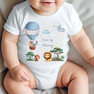 I Love My Grandad Baby Vest, Personalised Babygrow, Grandad Babygrow, Newborn Pregnancy Announcement Gift, Going to be a Grandad, Baby Gift