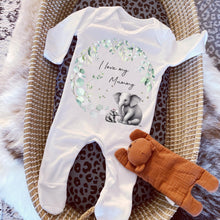 Load image into Gallery viewer, I Love My Mummy Baby Vest, Personalised Babygrow, Auntie Sleepsuit, Newborn Pregnancy Announcement Pjs, Going to be Daddy, Grandparent Gift
