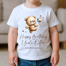 Load image into Gallery viewer, Happy Birthday Grandad T-Shirt, 1st Birthday as My Grandpa, Grandparent Gift, Gramps Birthday, Grandad Birthday, Toddler Tee, Kids Top
