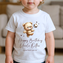 Load image into Gallery viewer, Happy Birthday Grandad T-Shirt, 1st Birthday as My Grandpa, Grandparent Gift, Gramps Birthday, Grandad Birthday, Toddler Tee, Kids Top
