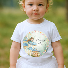 Load image into Gallery viewer, I Love My Mummy Safari T-Shirt, Baby &amp; Kids Tee, Jungle Animal design, Mummy Gift Baby Top, Toddler Children Girls Boys, I love my Mummies
