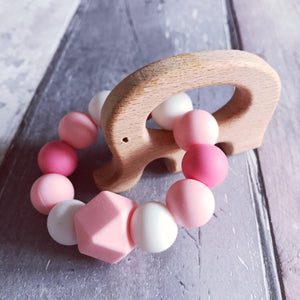 Elephant Mini Ring - Pink - Hopes, Dreams & Jellybeans 