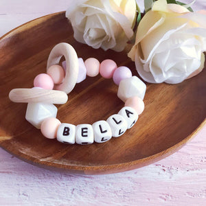 Personalised Silicone Teething Ring