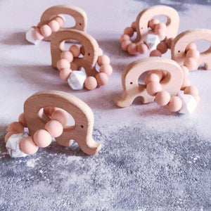 Elephant Mini Ring - Peach - Hopes, Dreams & Jellybeans 