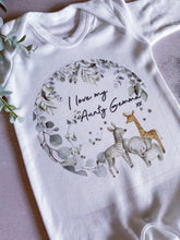 Load image into Gallery viewer, I Love My Aunties Baby Vest, Personalised Babygrow, Aunty’s Babygrow, Newborn Pregnancy Announcement Gift, Going to be Aunties, Aunties Gift
