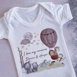 I Love My Mummy Baby Vest, Personalised Babygrow, Daddy Babygrow, Newborn Pregnancy Announcement Gift, Going to be a Mummy, New Mum Gift