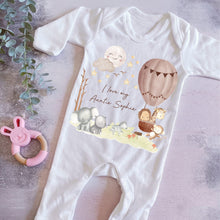 Load image into Gallery viewer, I Love My Auntie Baby Vest, Personalised Sleepsuit, Auntie Babygrow, Newborn Pregnancy Announcement Gift, Going to be an Auntie, New Auntie
