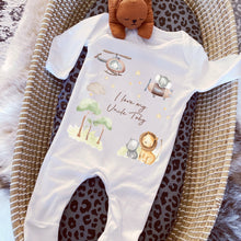 Load image into Gallery viewer, I Love My Auntie Baby Vest, Personalised Sleepsuit, Aunty Babygrow, Newborn Pregnancy Announcement Gift, Going to be an Auntie, Auntie to be
