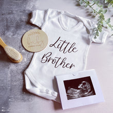 Load image into Gallery viewer, Little Brother Personalised Babygro
